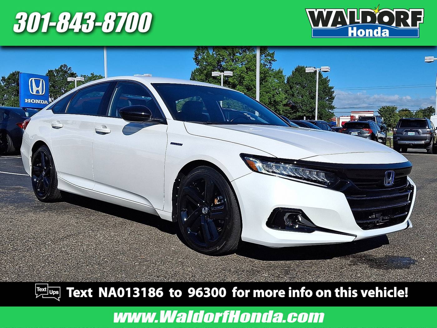 2022 Honda Accord Hybrid Sport — Sedan — 63,367 mi — Waldorf, MD