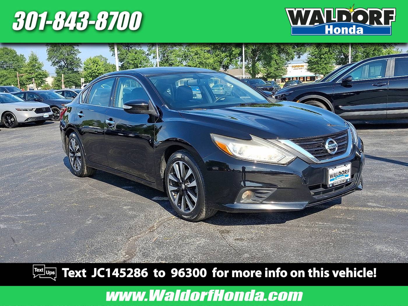 2018 Nissan Altima 2.5 SL — Sedan — 113,402 mi — Waldorf, MD