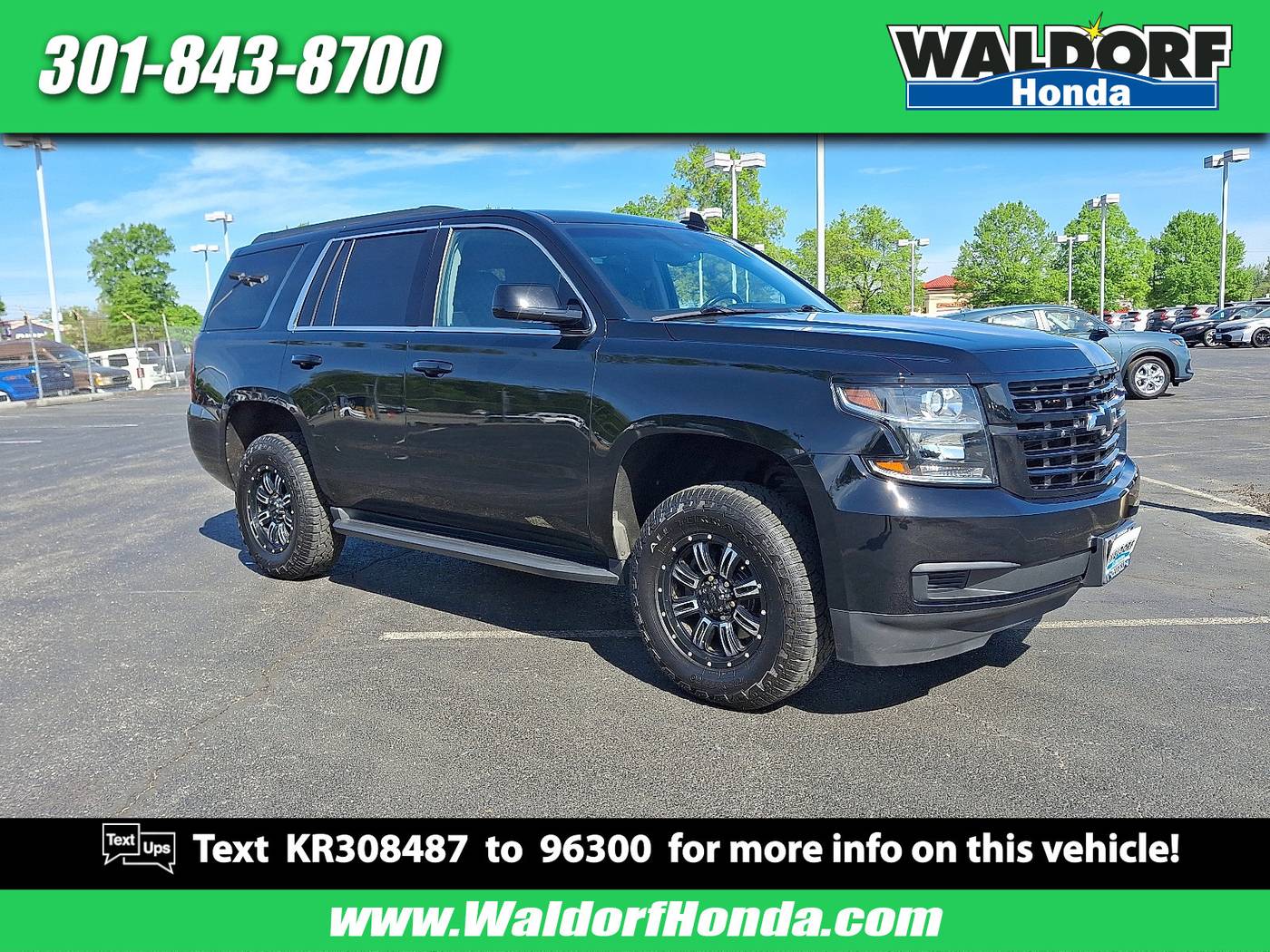 2019 Chevrolet Tahoe LT — SUV — 98,086 mi — Waldorf, MD