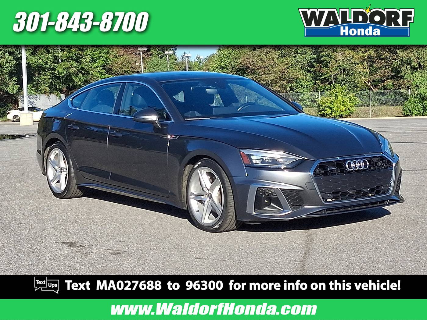 2021 Audi A5 Premium — Hatchback — 75,548 mi — Waldorf, MD