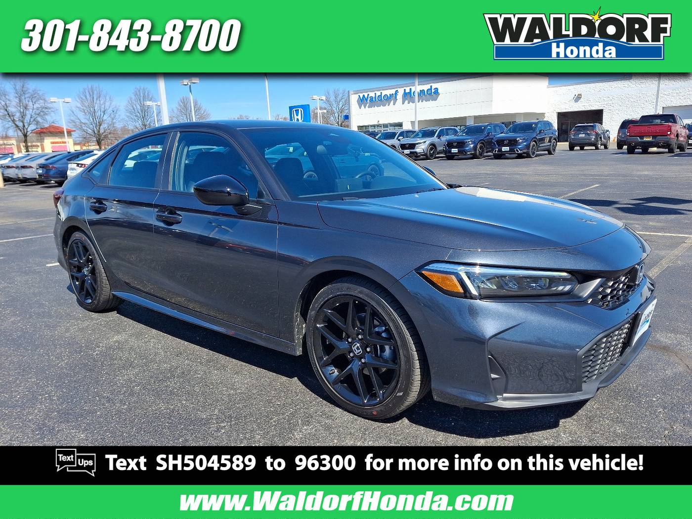 2025 Honda Civic Sport — Sedan — 6,953 mi — Waldorf, MD