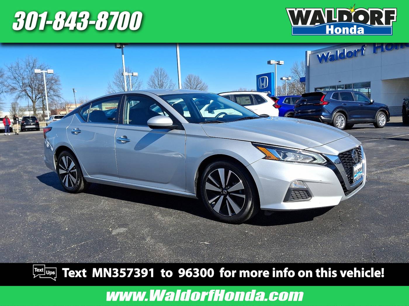 2021 Nissan Altima SV — Sedan — 48,631 mi — Waldorf, MD