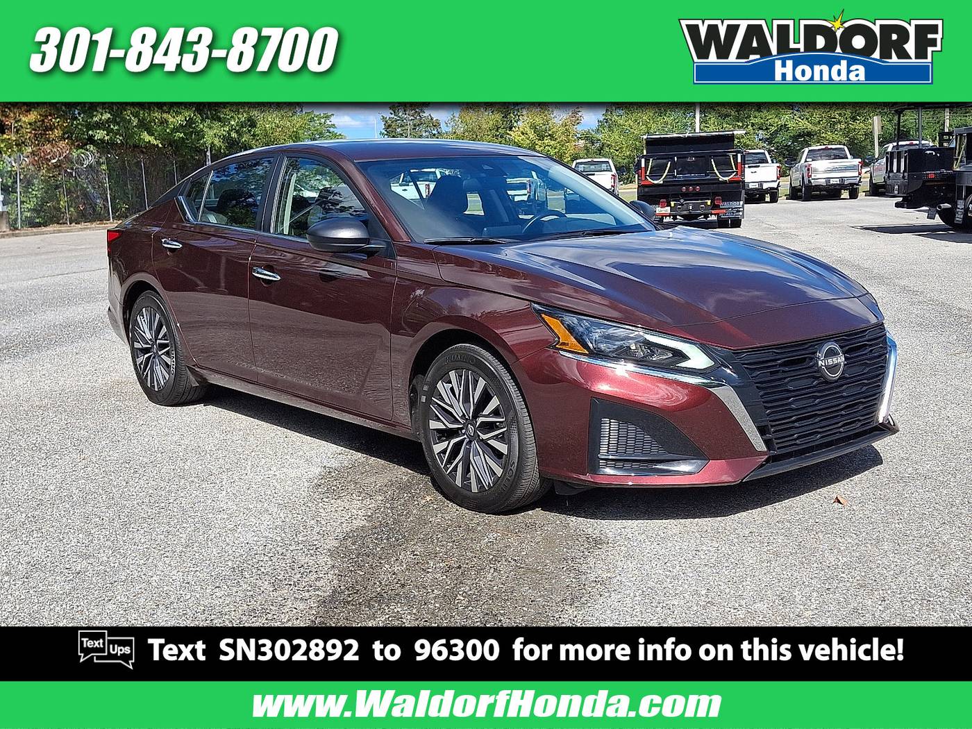 2025 Nissan Altima SV — Sedan — 25,366 mi — Waldorf, MD