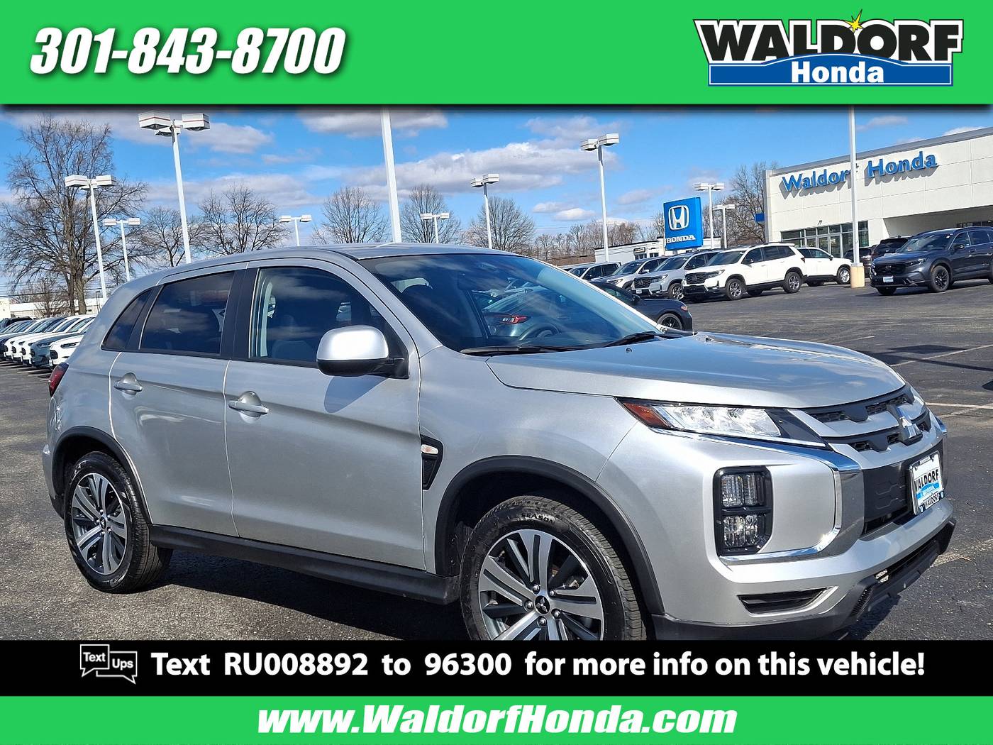 2024 Mitsubishi Outlander Sport SE — SUV — 14,605 mi — Waldorf, MD