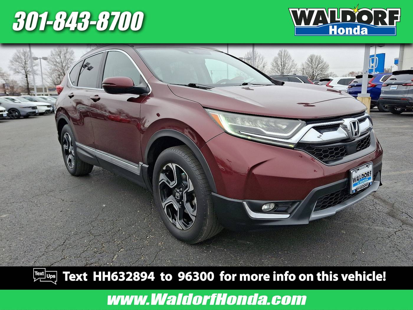 2017 Honda CR-V Touring — SUV — 89,505 mi — Waldorf, MD