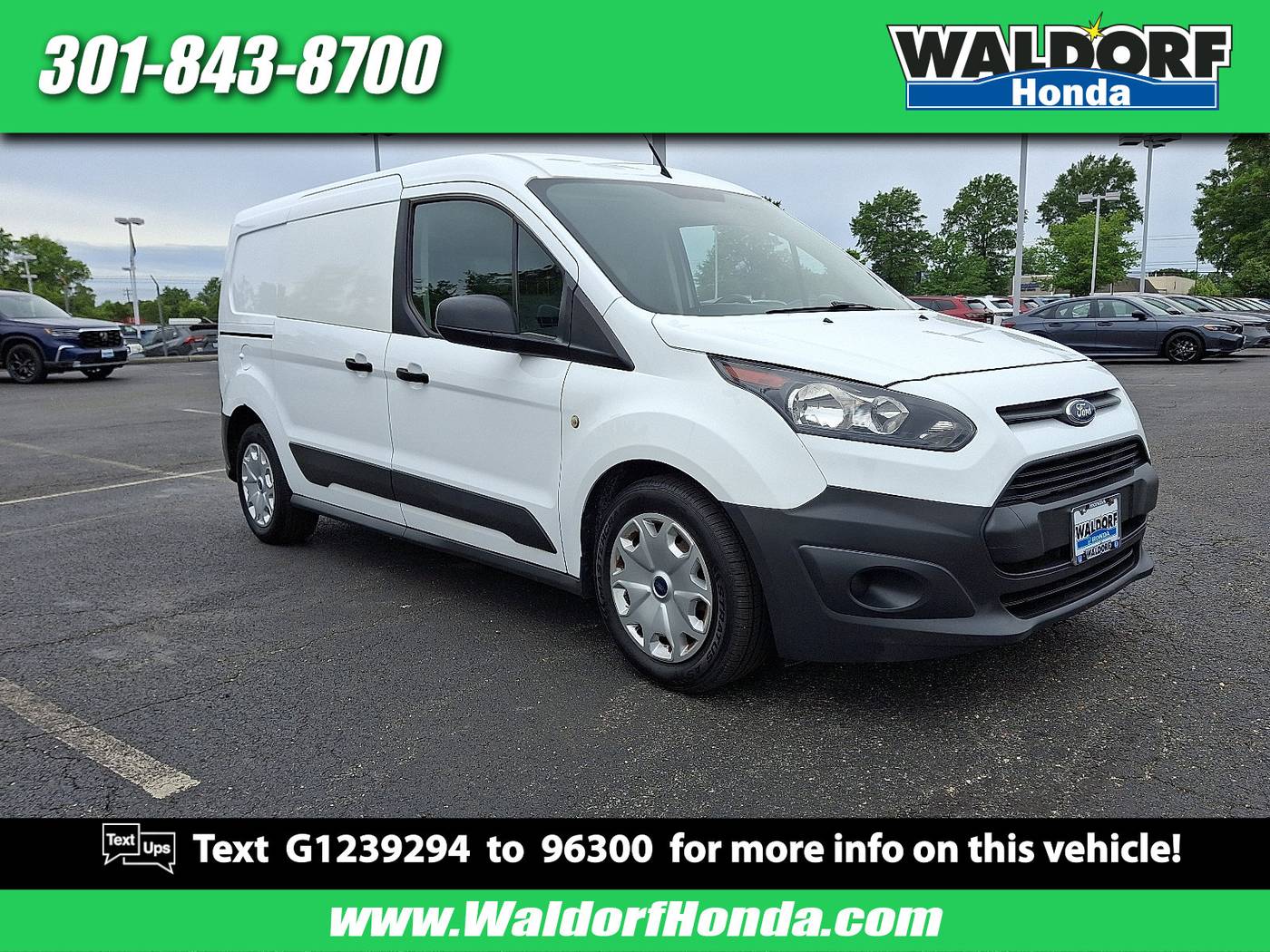 2016 Ford Transit Connect Van XL — Cargo Van — 162,456 mi — Waldorf, MD