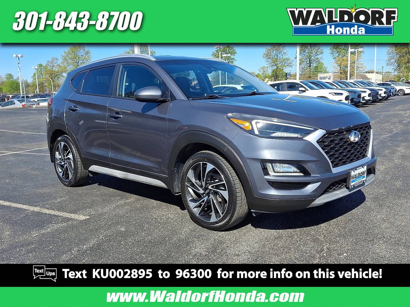 2019 Hyundai Tucson Sport — SUV — 52,696 mi — Waldorf, MD
