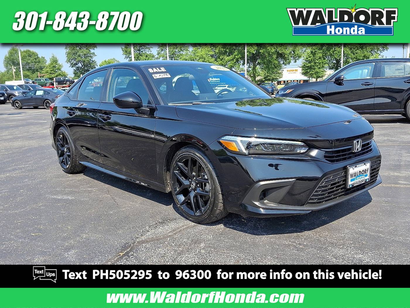 2023 Honda Civic Sport — Sedan — 62,511 mi — Waldorf, MD