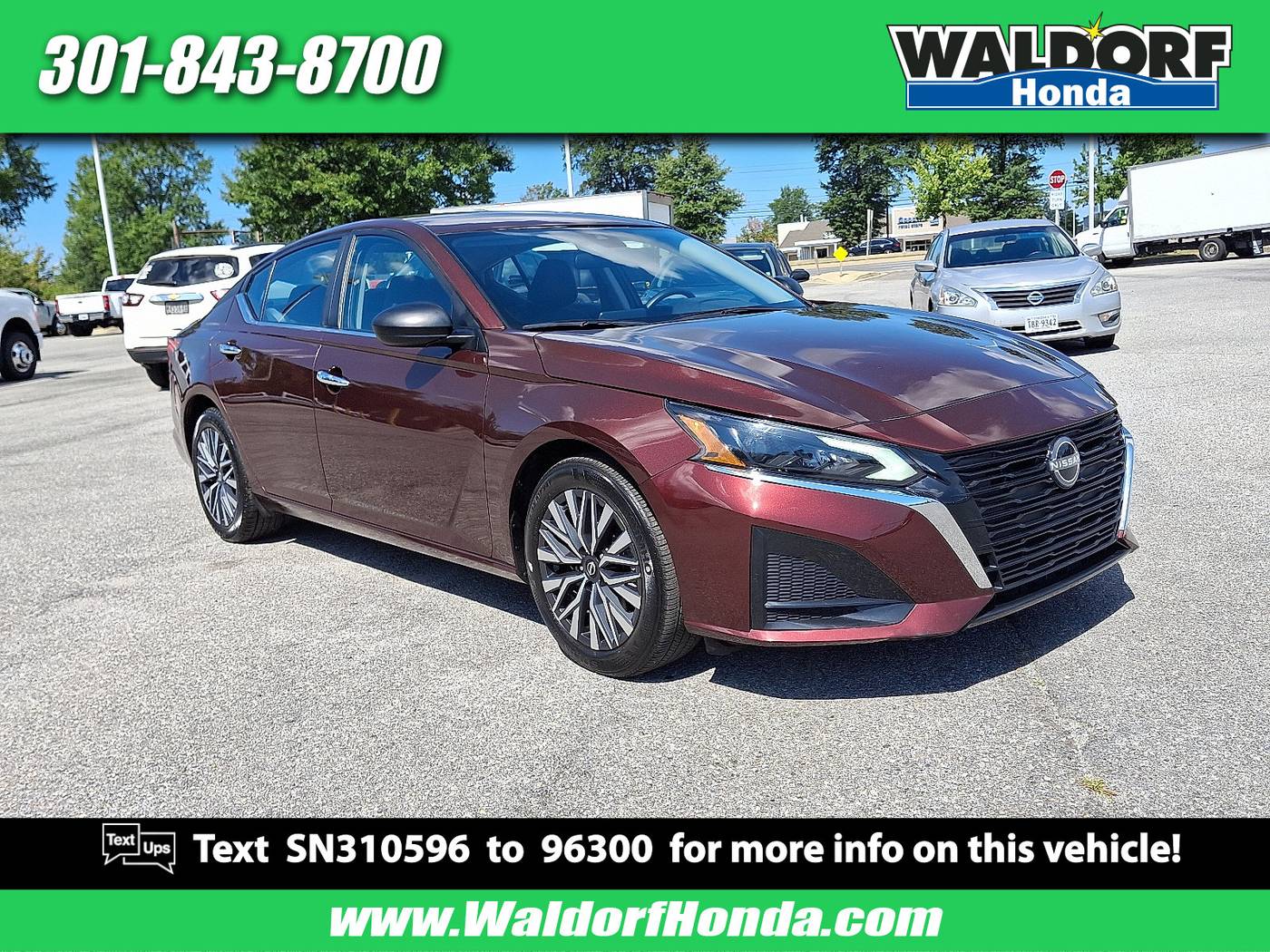 2025 Nissan Altima SV — Sedan — 19,426 mi — Waldorf, MD