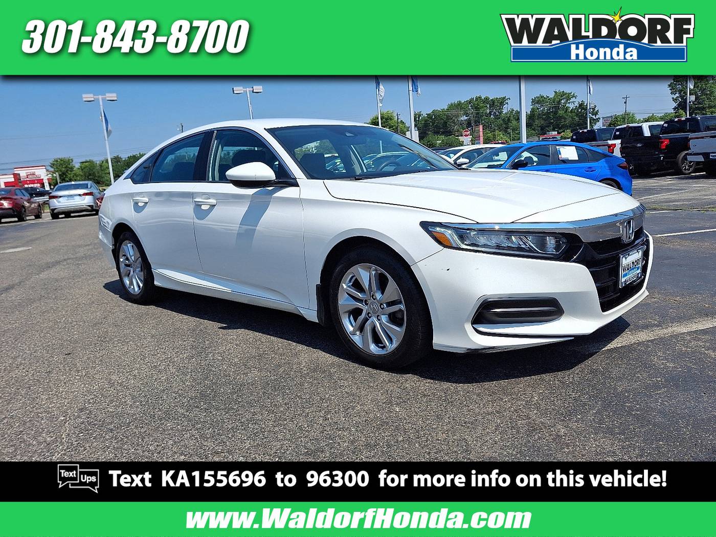 2019 Honda Accord LX — Sedan — 86,071 mi — Waldorf, MD