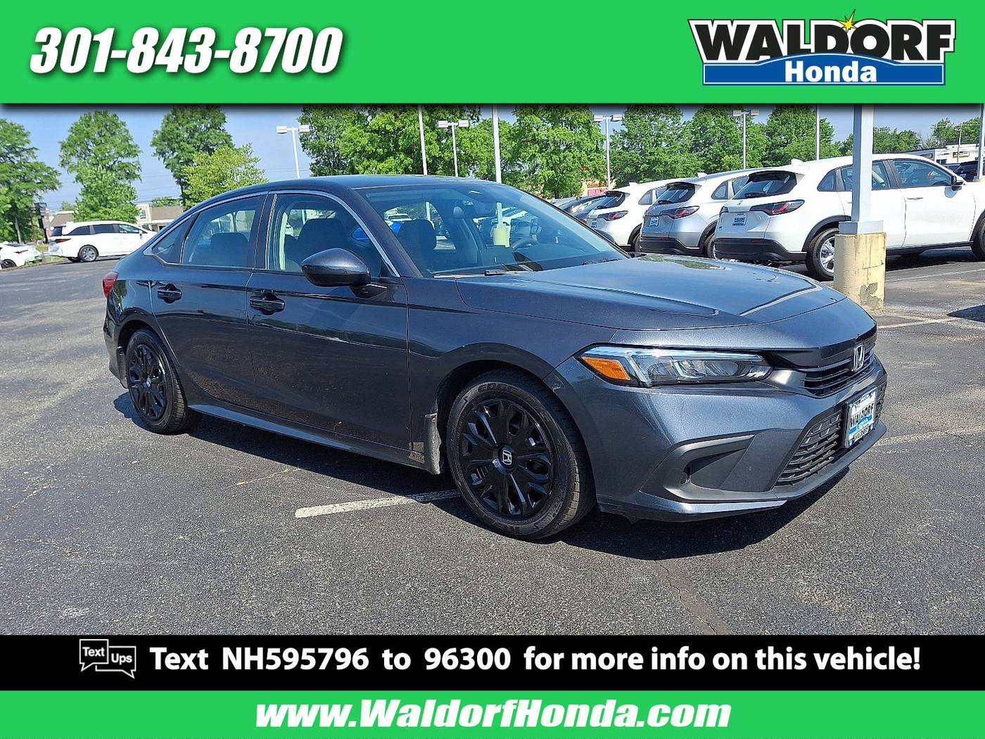2022 Honda Civic LX — Sedan — 34,235 mi — Waldorf, MD