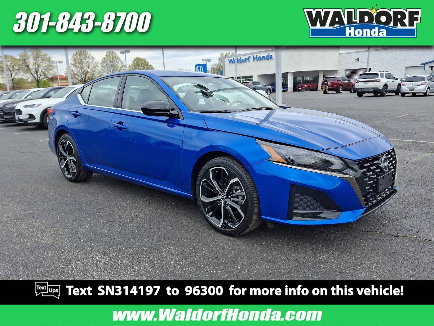 2025 Nissan Altima SR — Sedan — 11,770 mi — Waldorf, MD