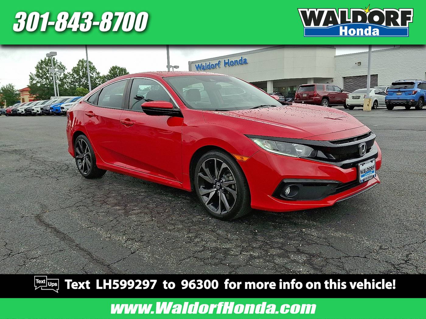 2020 Honda Civic Sport — Sedan — 101,575 mi — Waldorf, MD