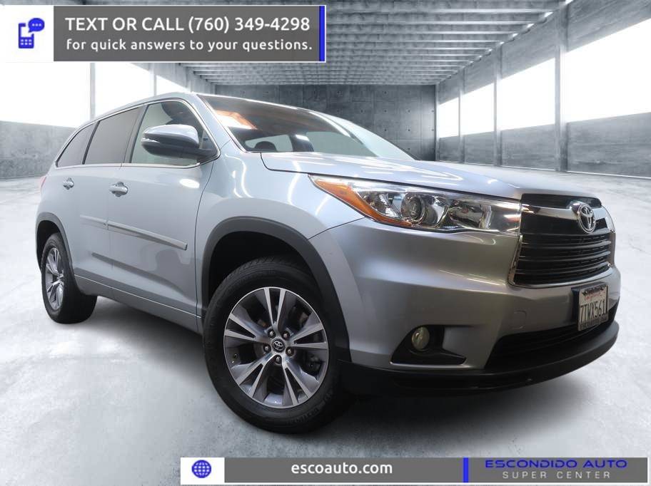 2016 Toyota Highlander LE V6 — SUV — 44,993 mi — Escondido, CA