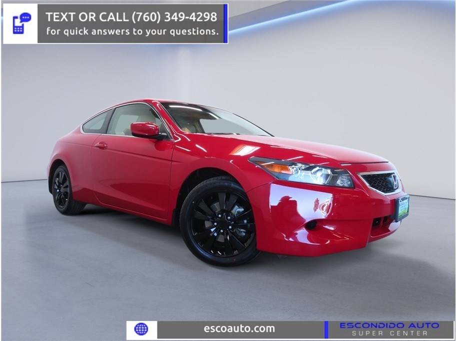 2008 Honda Accord EX-L — Coupe — 40,380 mi — Escondido, CA