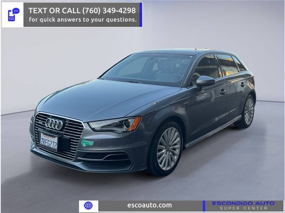 2016 Audi A3 e-tron Premium — Hatchback — 55,387 mi — Escondido, CA