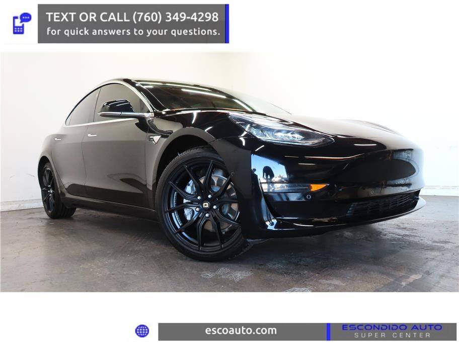 2018 Tesla Model 3 Long Range — Sedan — 87,309 mi — Escondido, CA