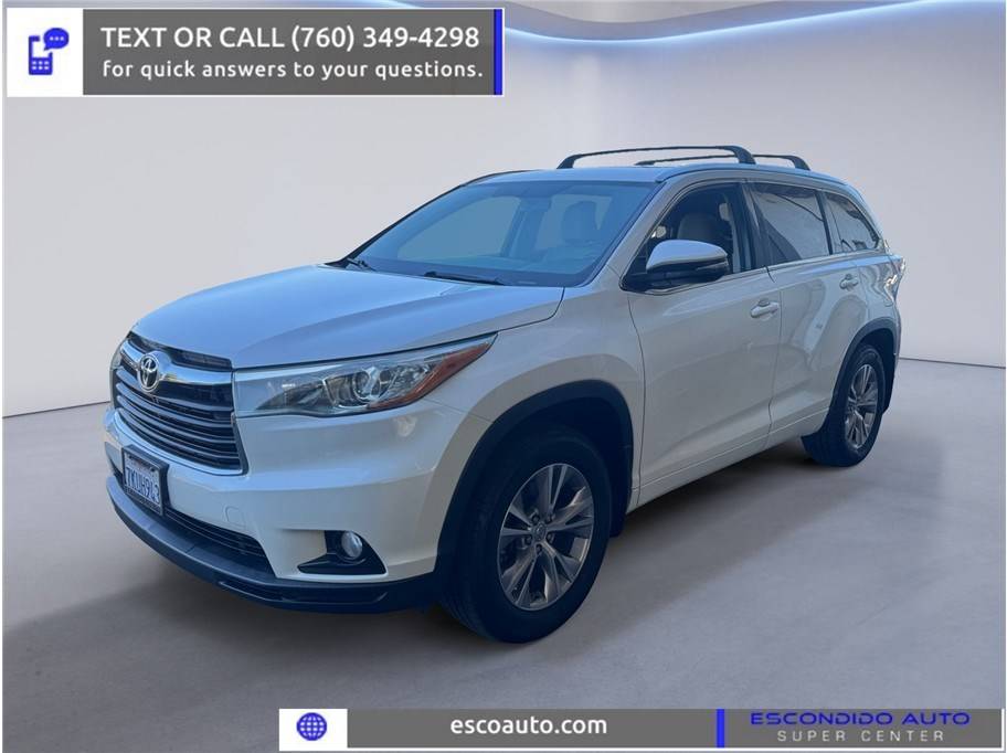 2015 Toyota Highlander XLE — SUV — 99,947 mi — Escondido, CA