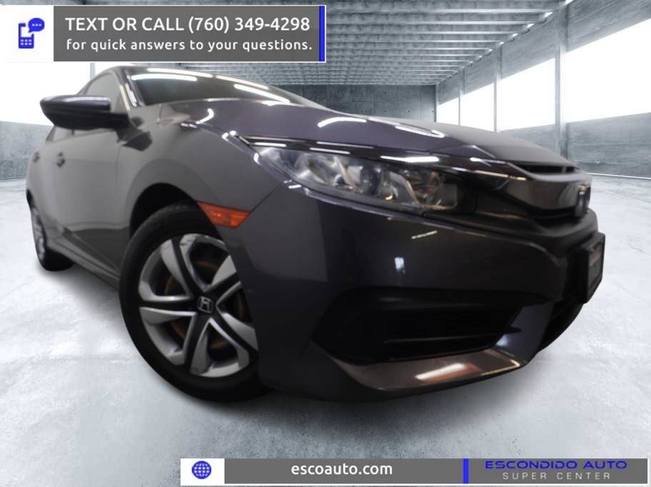 2016 Honda Civic LX — Sedan — 91,702 mi — Escondido, CA