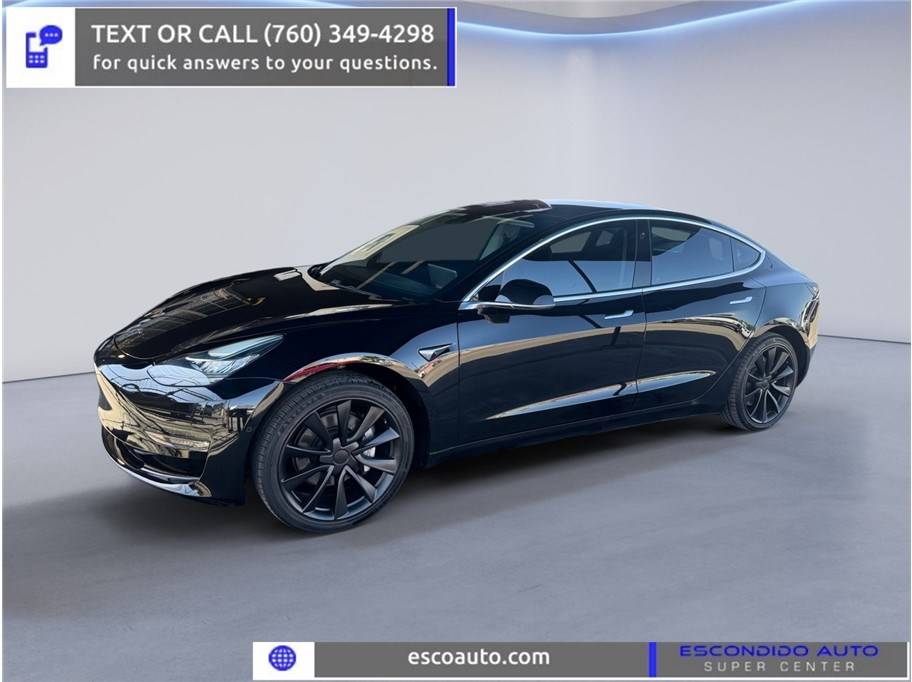 2018 Tesla Model 3 Long Range — Sedan — 104,888 mi — Escondido, CA