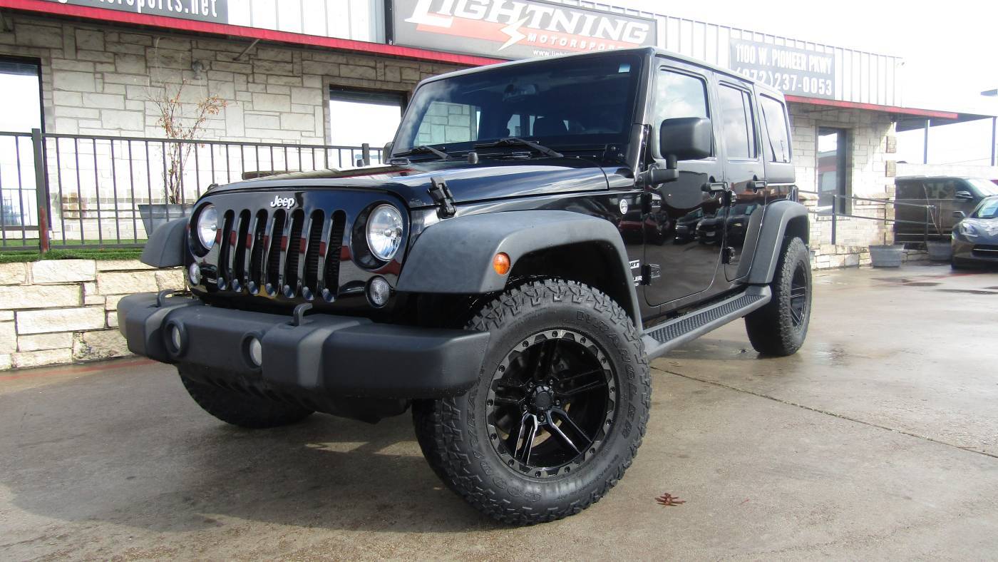 2017 Jeep Wrangler Sport — SUV — 80,288 mi — Grand Prairie, TX