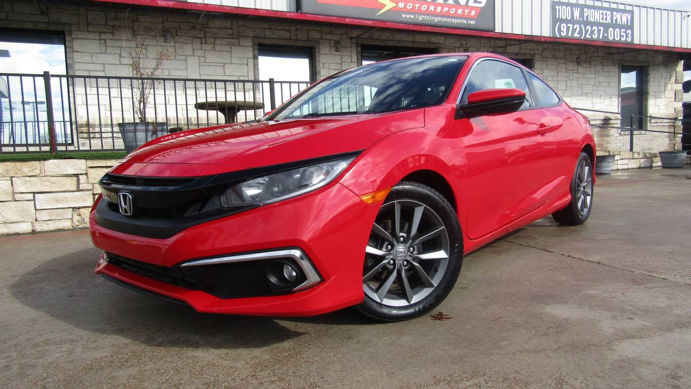 2019 Honda Civic EX — Coupe — 53,009 mi — Grand Prairie, TX