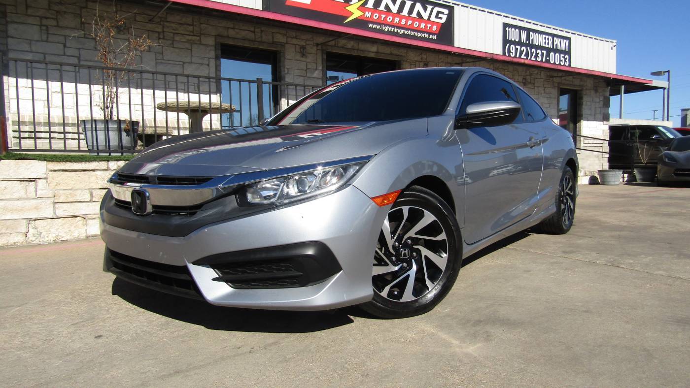 2017 Honda Civic LX-P — Coupe — 95,545 mi — Grand Prairie, TX