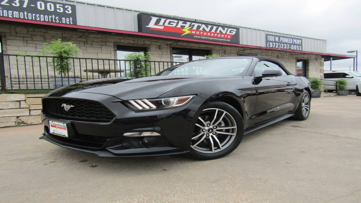 2015 Ford Mustang EcoBoost Premium — Convertible — 68,381 mi — Grand Prairie, TX
