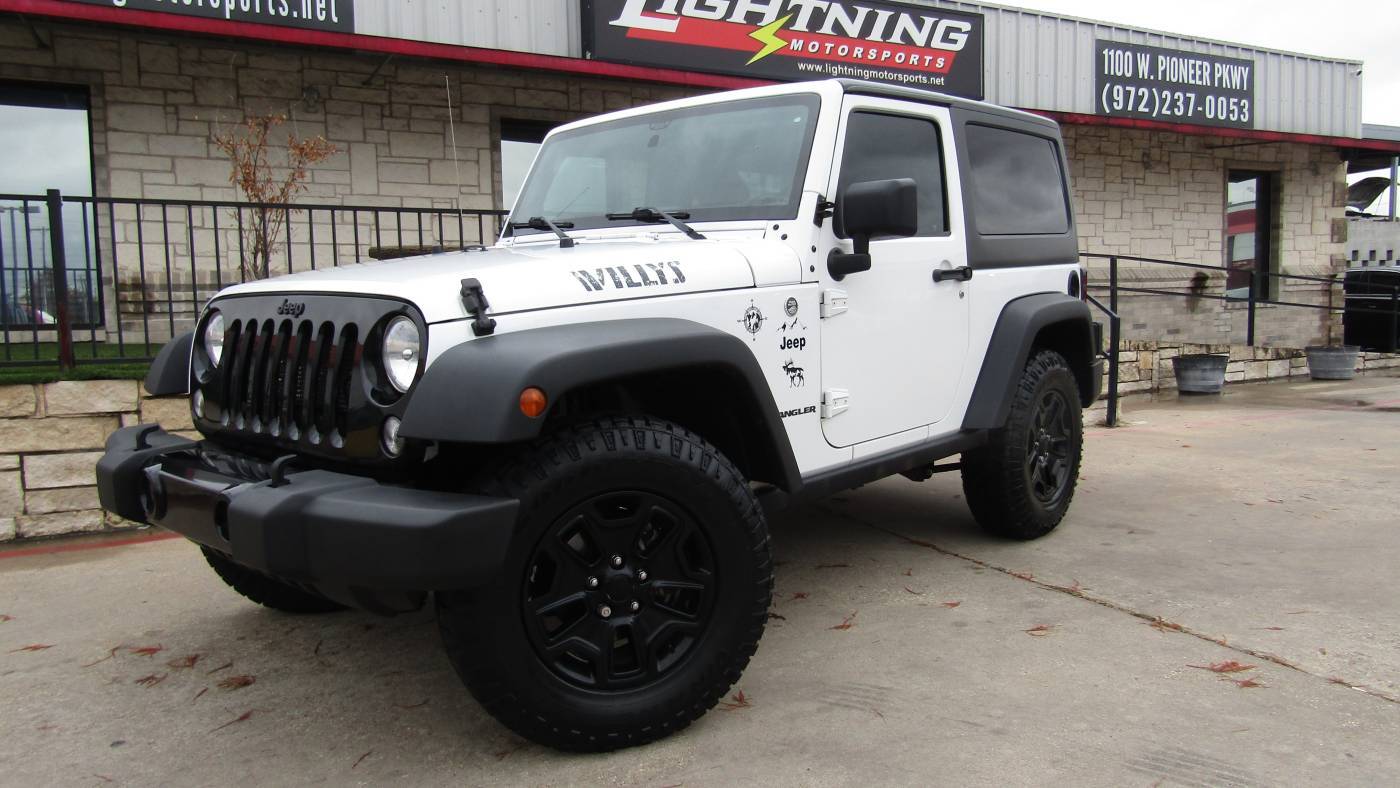2015 Jeep Wrangler Willys Wheeler — SUV — 133,026 mi — Grand Prairie, TX