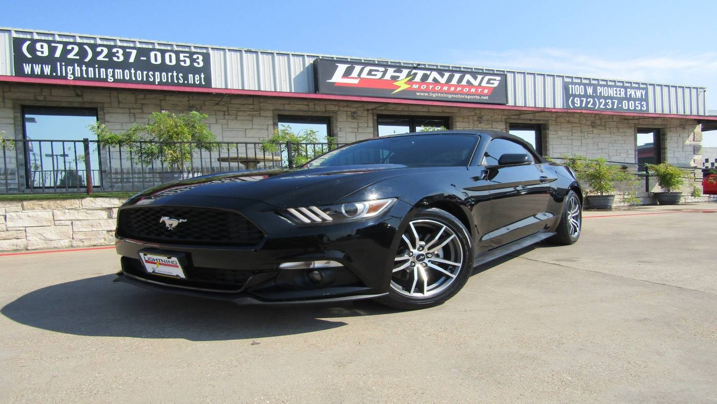 2015 Ford Mustang EcoBoost Premium — Convertible — 78,536 mi — Grand Prairie, TX