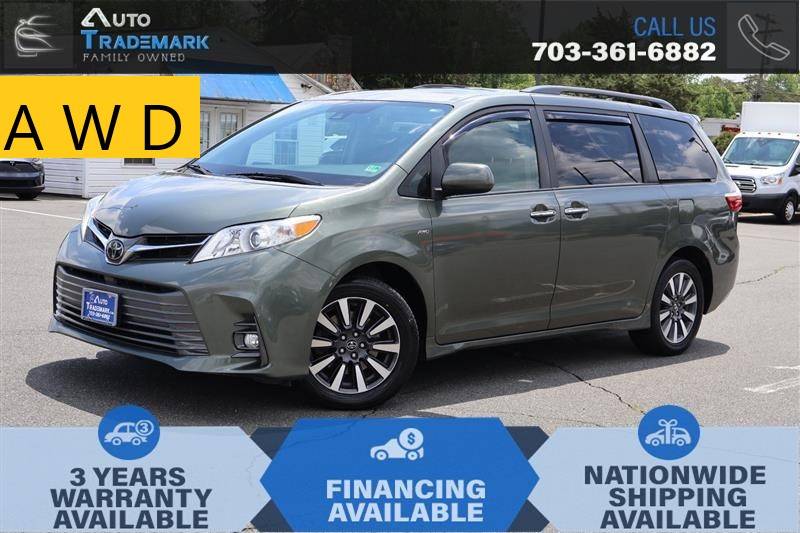 2019 Toyota Sienna XLE — Minivan — 90,067 mi — Manassas, VA