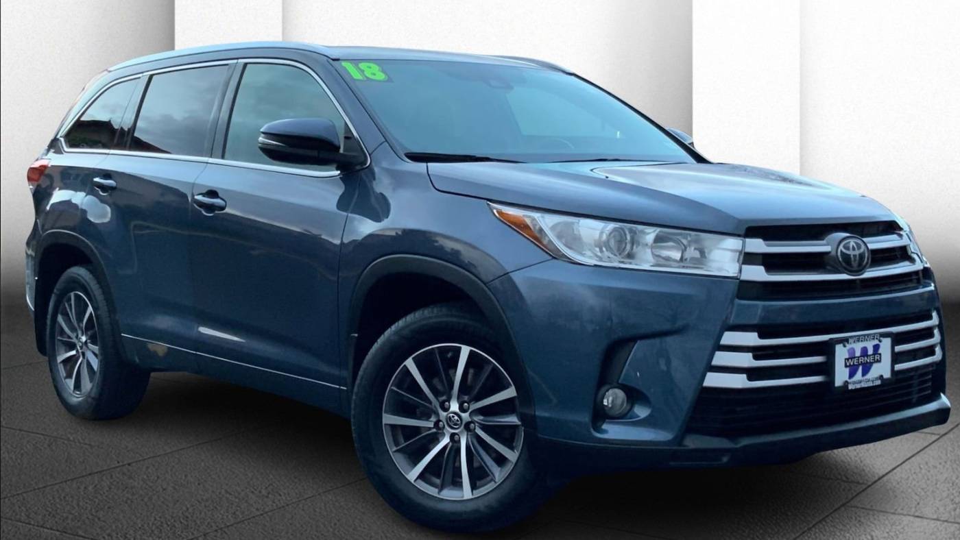 2018 Toyota Highlander XLE — SUV — 85,184 mi — Manchester, NH