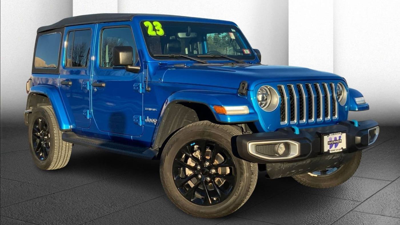 2023 Jeep Wrangler Sahara 4xe — SUV — 20,818 mi — Manchester, NH