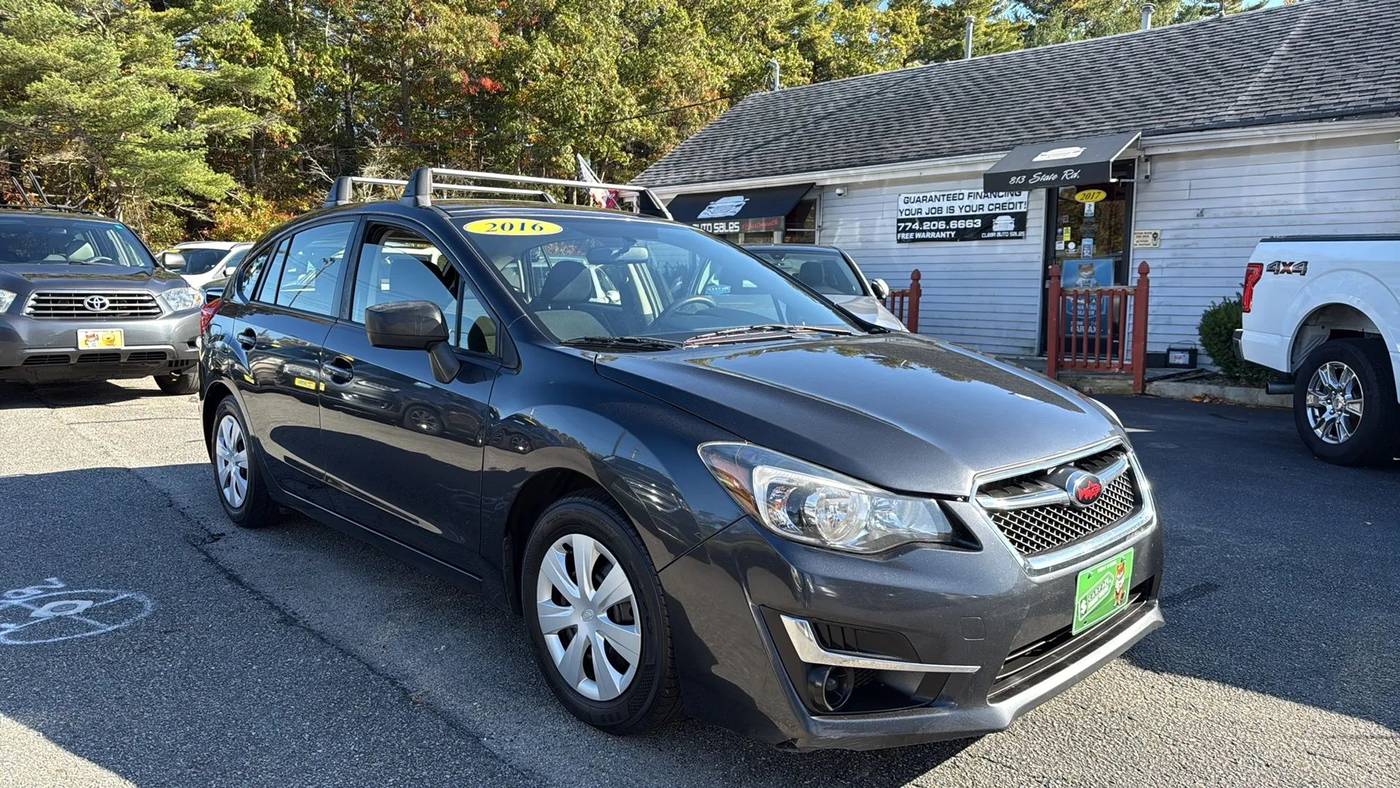 2016 Subaru Impreza 2.0i — Wagon — 122,951 mi — North Dartmouth, MA
