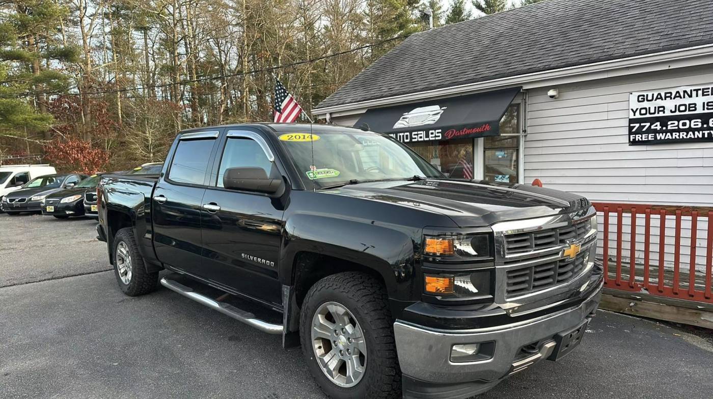 2014 Chevrolet Silverado 1500 LT — Pickup Truck — 167,254 mi — North Dartmouth, MA