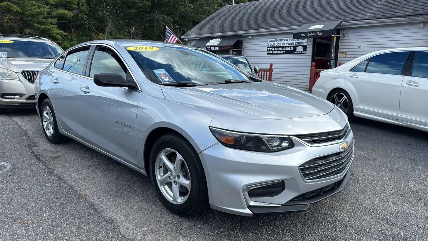 2018 Chevrolet Malibu LS — Sedan — 139,426 mi — North Dartmouth, MA