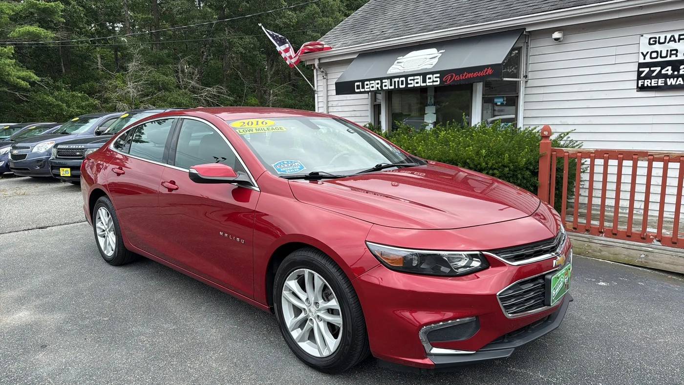 2016 Chevrolet Malibu LT — Sedan — 65,713 mi — North Dartmouth, MA