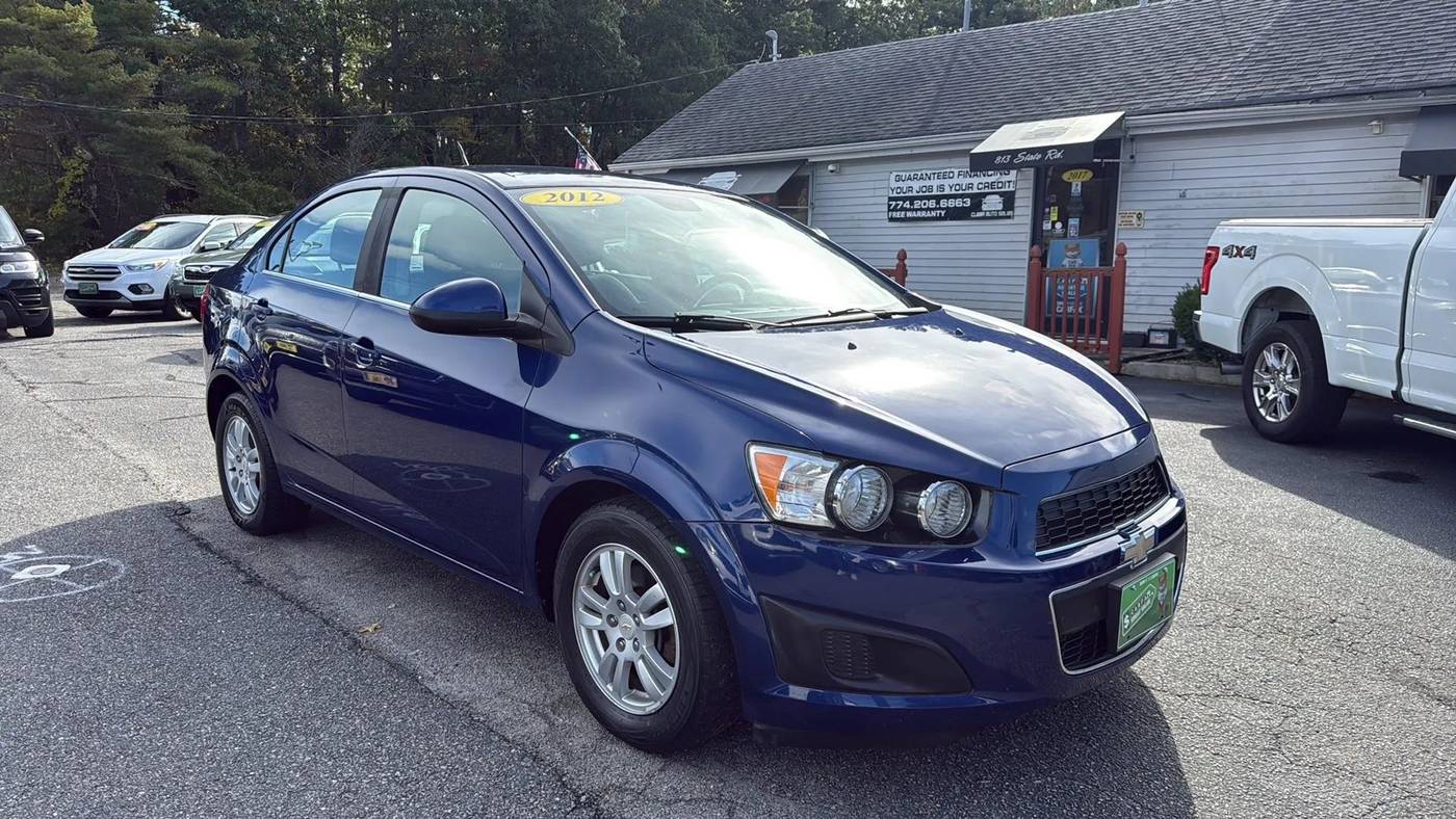 2012 Chevrolet Sonic LT — Sedan — 97,427 mi — North Dartmouth, MA