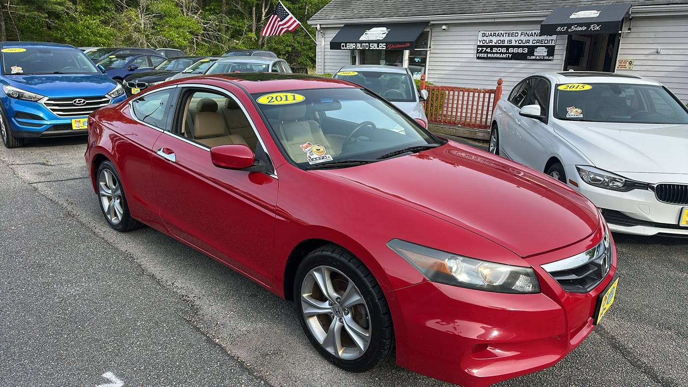 2011 Honda Accord EX-L V6 — Coupe — 99,860 mi — North Dartmouth, MA