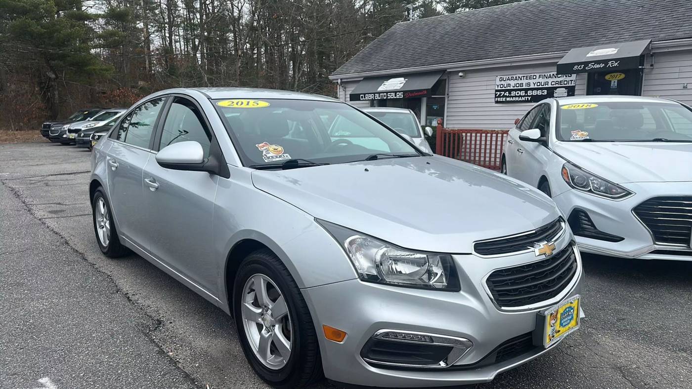 2015 Chevrolet Cruze 1LT — Sedan — 104,142 mi — North Dartmouth, MA