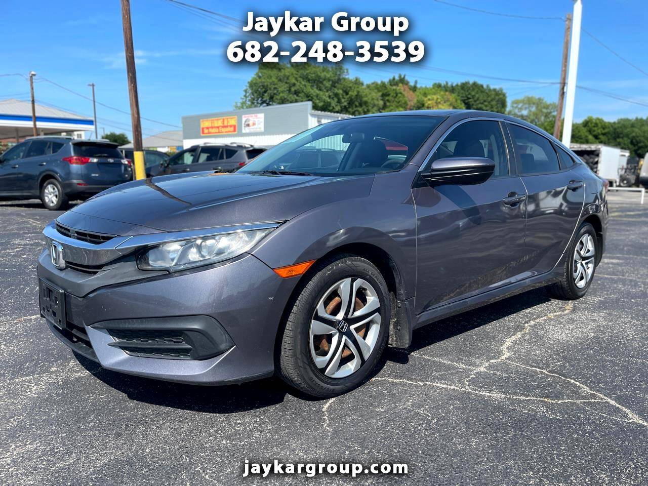 2017 Honda Civic LX — Sedan — 109,782 mi — Arlington, TX