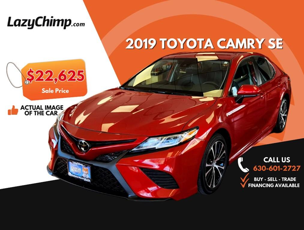 2019 Toyota Camry SE — Sedan — 17,150 mi — Downers Grove, IL