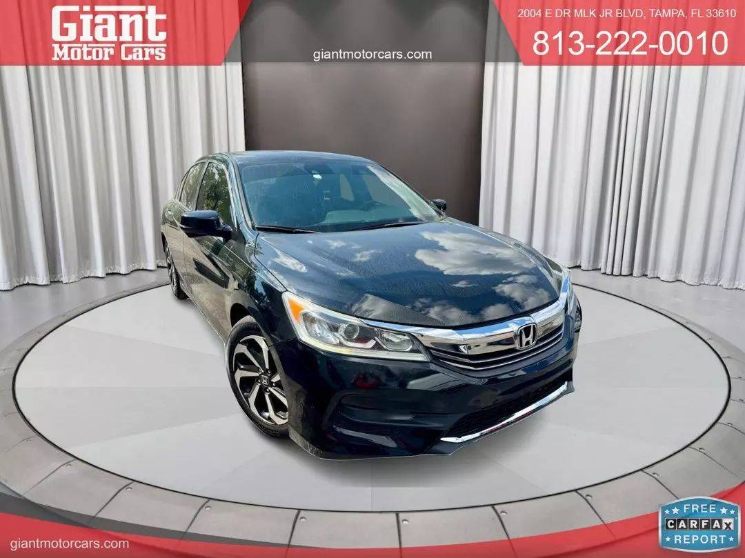 2016 Honda Accord EX — Sedan — 55,054 mi — Tampa, FL