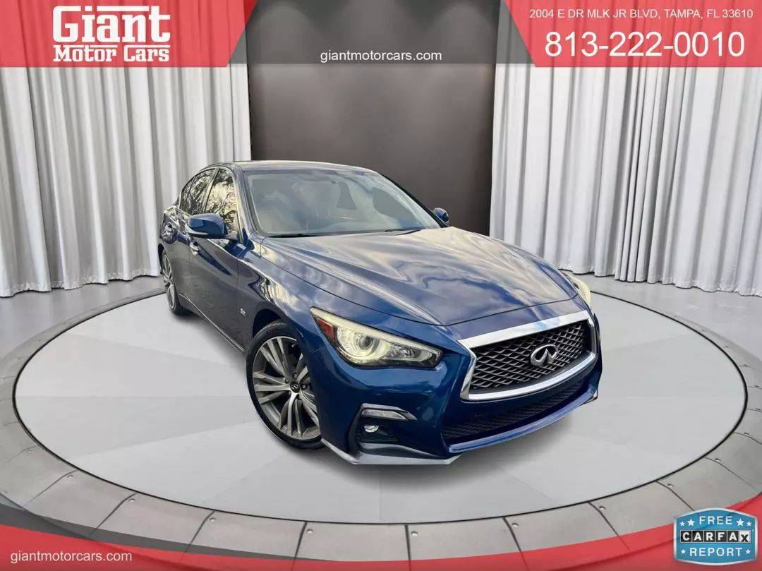2018 INFINITI Q50 3.0t SPORT — Sedan — 65,270 mi — Tampa, FL