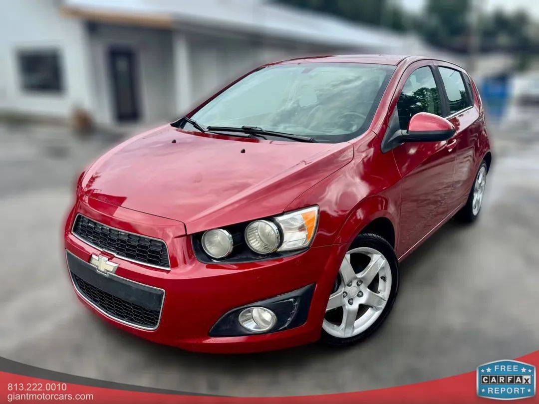 2014 Chevrolet Sonic LTZ — Hatchback — 105,023 mi — Tampa, FL