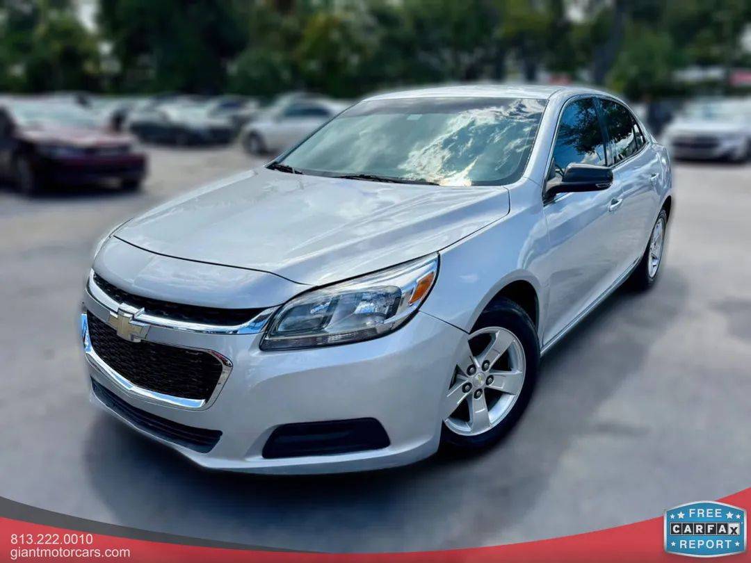 2015 Chevrolet Malibu LS — Sedan — 73,691 mi — Tampa, FL