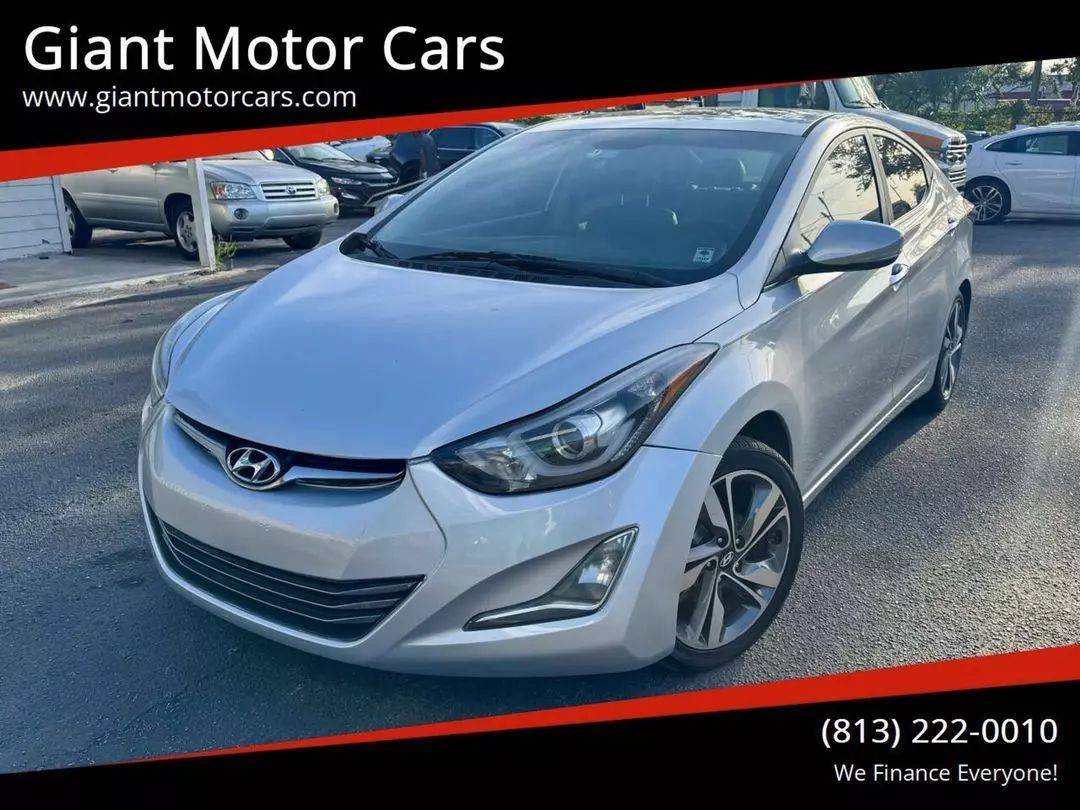 2014 Hyundai Elantra Limited — Sedan — 106,217 mi — Tampa, FL