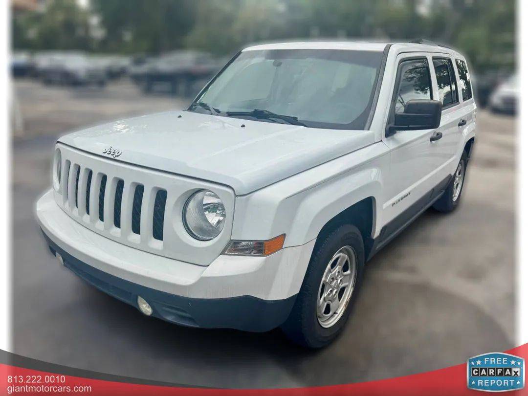 2015 Jeep Patriot Sport — SUV — 59,268 mi — Tampa, FL