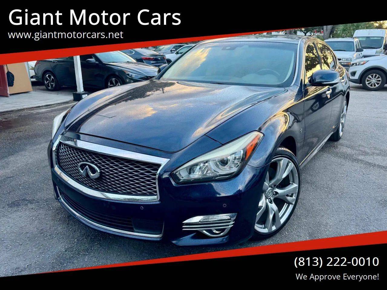 2019 INFINITI Q70L 3.7x LUXE — Sedan — 80,344 mi — Tampa, FL