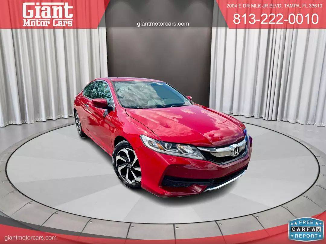2017 Honda Accord LX-S — Coupe — 61,394 mi — Tampa, FL
